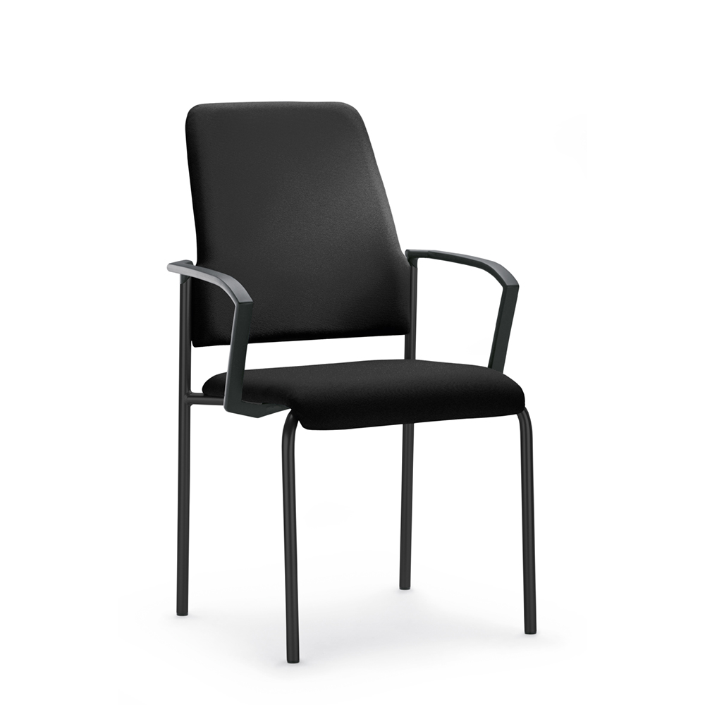 Besucherstuhl 450 mit Armlehnen