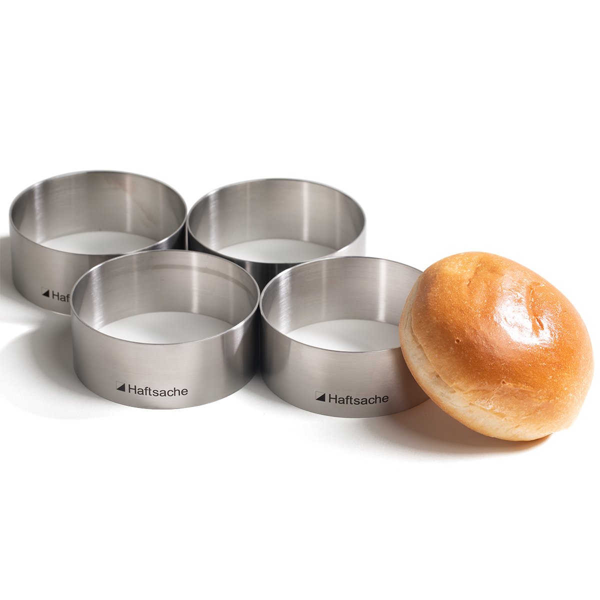 Backformen für Burgerbrötchen im 4er-Set