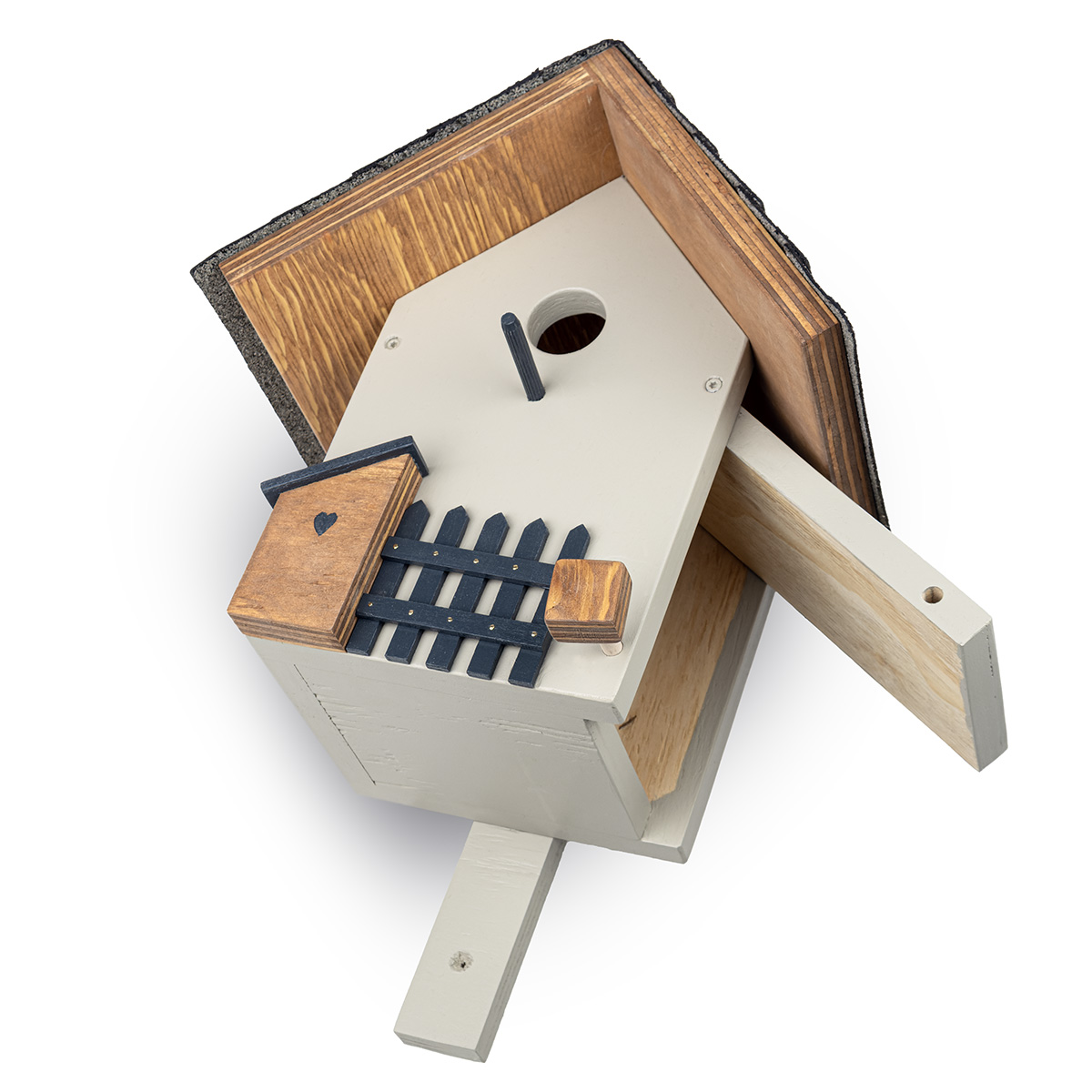 Nistkasten "Berghütte" beige