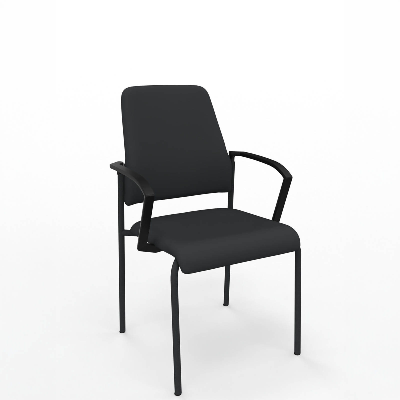 Besucherstuhl 450 mit Armlehnen