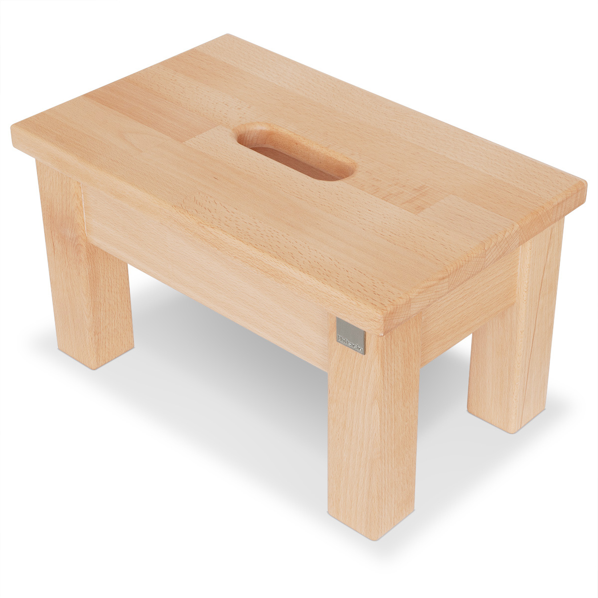 Fußbank Buchenholz