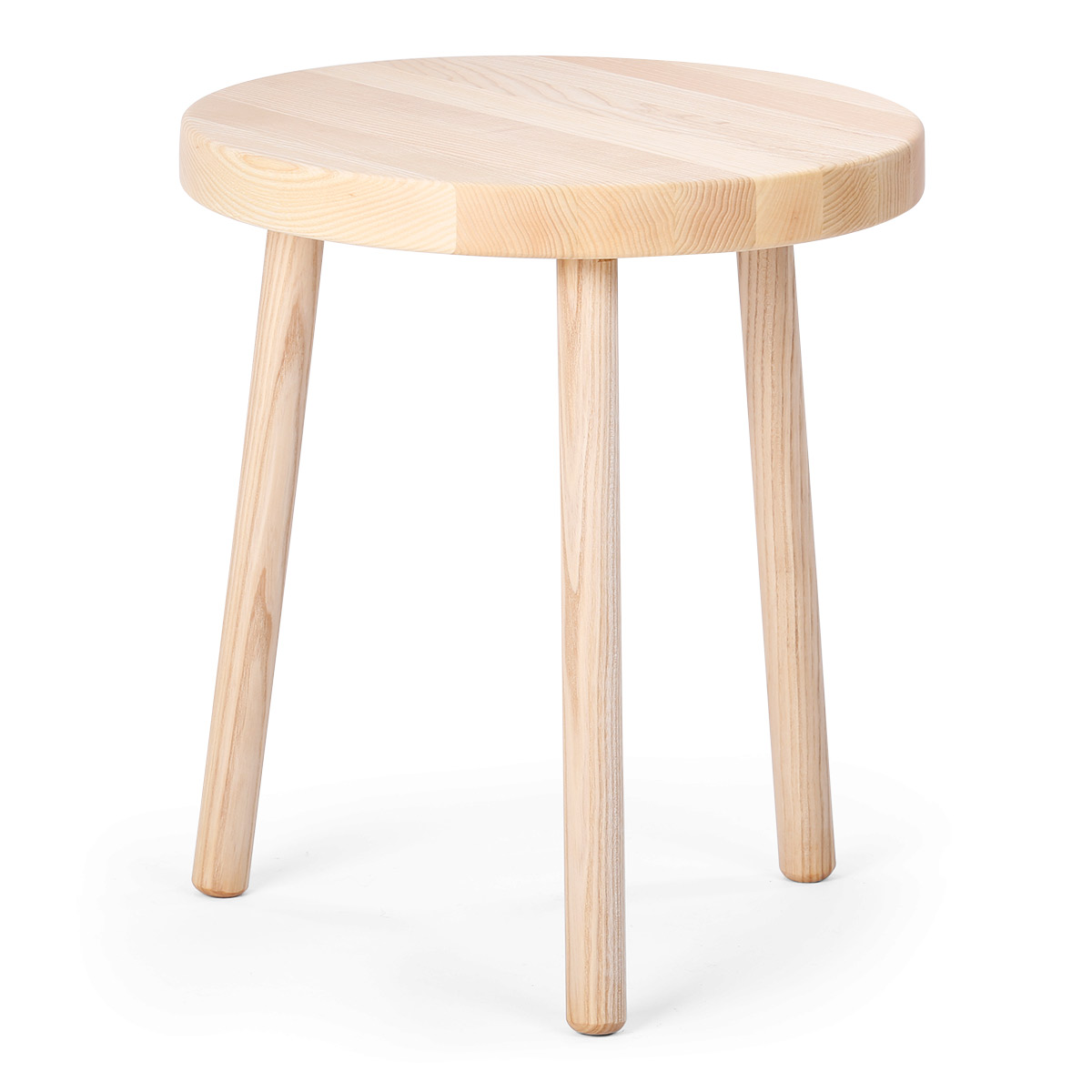 Dreibein-Hocker Eschenholz